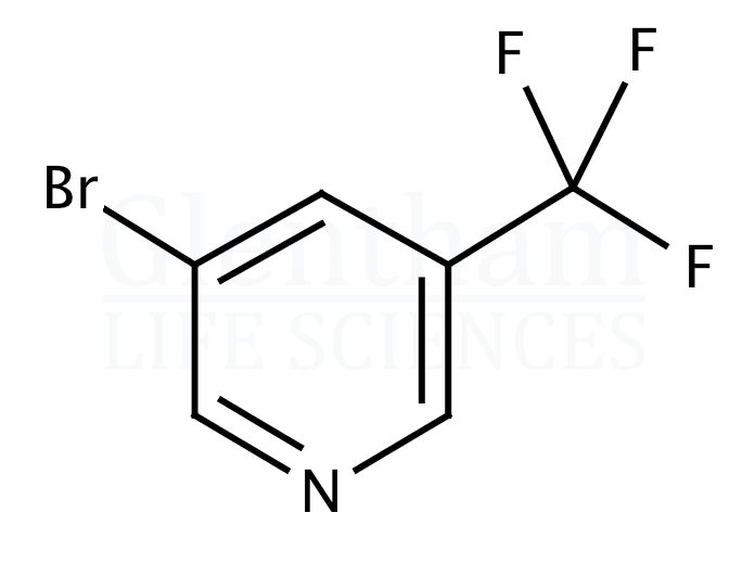 3-Bromo-5-trifluoromethylpyridine Structure