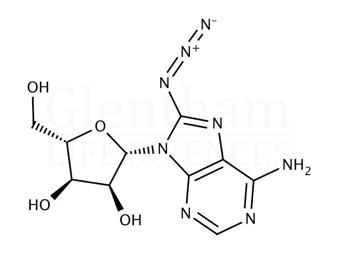 Structure for 8-Azidoadenosine