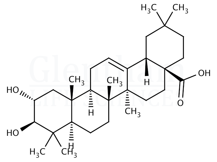 Maslinic acid Structure