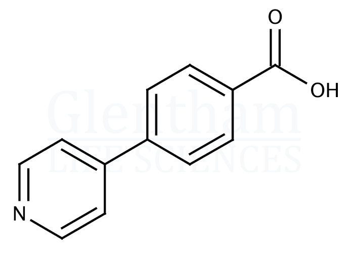 4-(4-Pyridyl)benzoic acid Structure