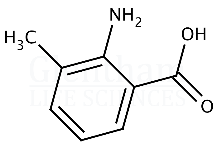 Structure for 2-Amino-3-methylbenzoic acid 