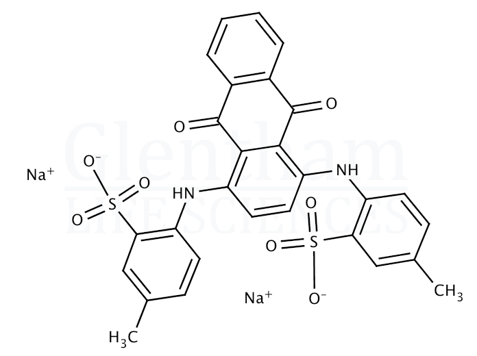 Structure for Alizarin Cyanin Green G (C.I. 61570)