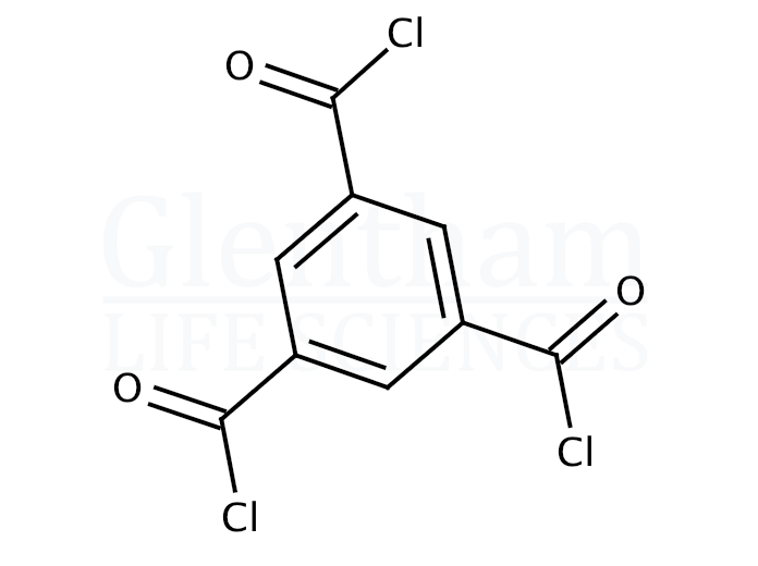 1,3,5-Benzenetricarboxylic acid chloride Structure