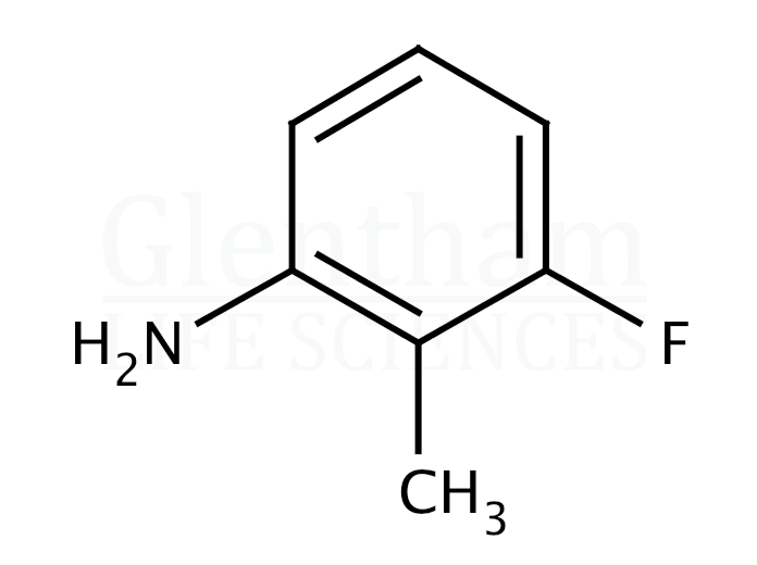 3-Fluoro-2-methylaniline Structure