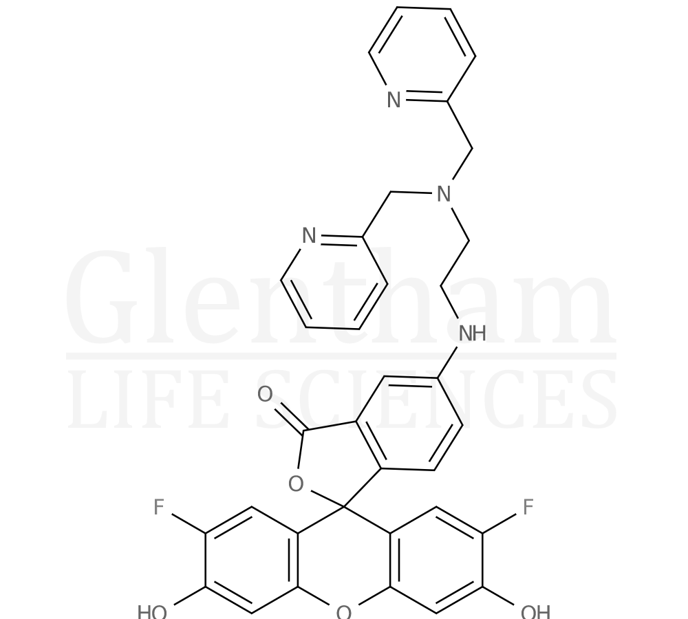 Structure for  ZnAF-1F  (443302-08-7)