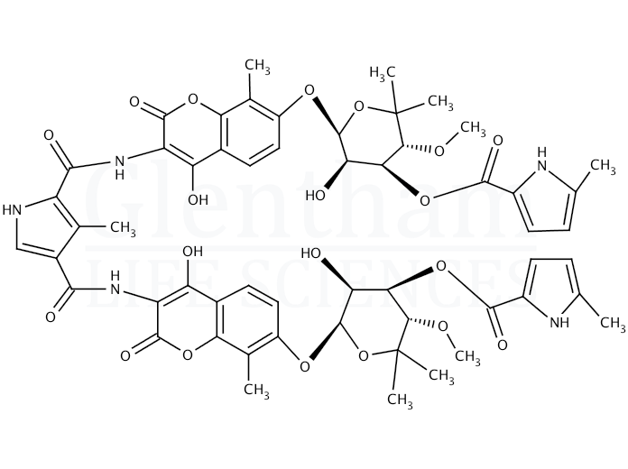Structure for  Coumermycin A1  (4434-05-3)