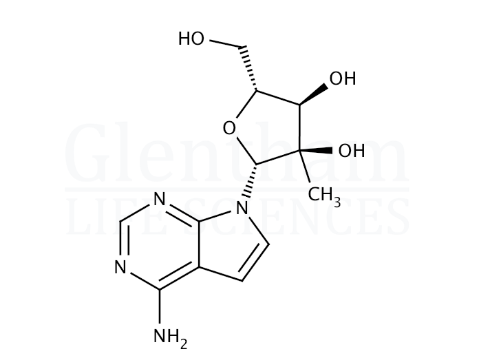 7-Deaza-2''-C-methyladenosine Structure