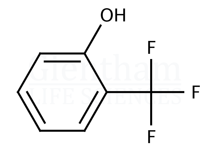 2-Trifluoromethylphenol Structure