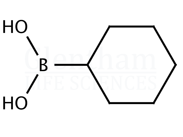 Cyclohexylboronic acid Structure