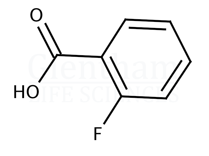 Structure for 2-Fluorobenzoic acid