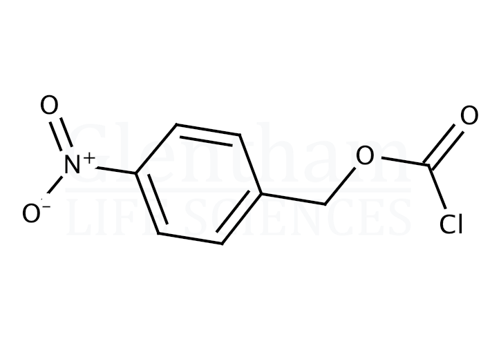 Structure for 4-Nitrobenzyl chloroformate (4457-32-3)