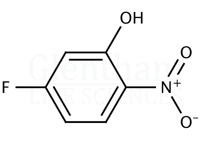 5-Fluoro-2-nitrophenol Structure