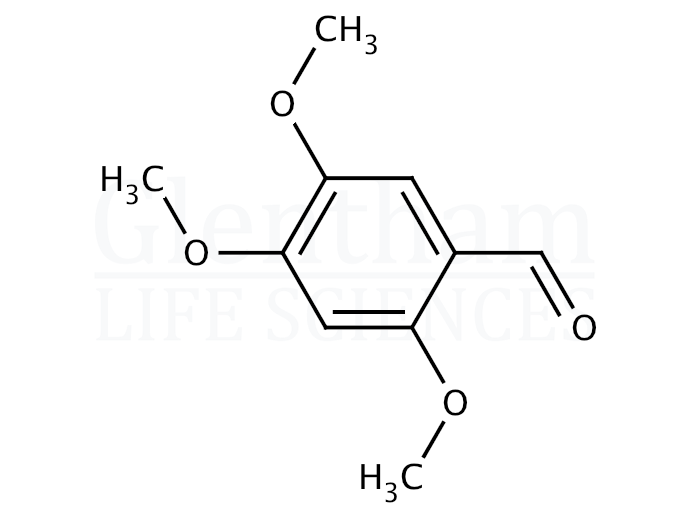 2,4,5-Trimethoxybenzaldehyde Structure