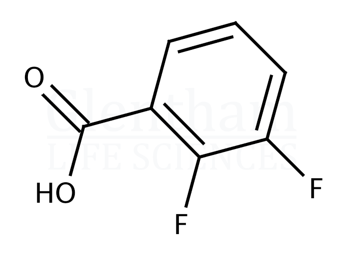 2,3-Difluorobenzoic acid Structure