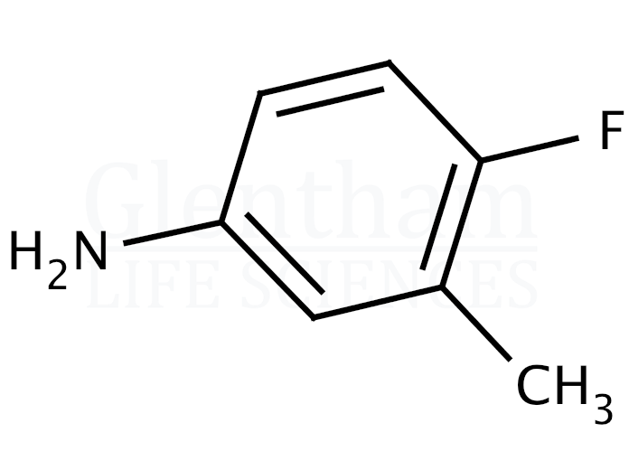 4-Fluoro-3-methylaniline Structure