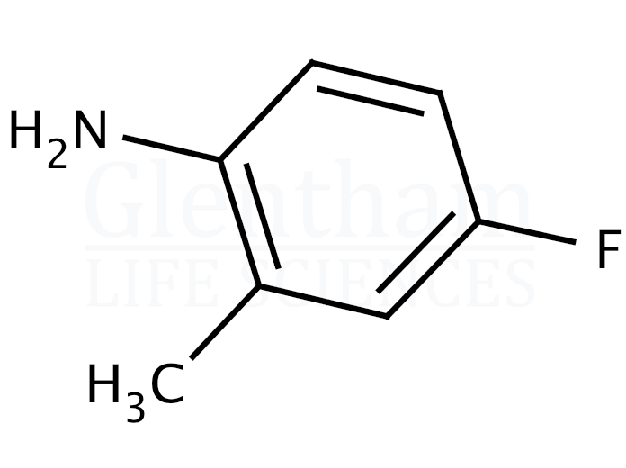 Structure for 4-Fluoro-2-methylaniline