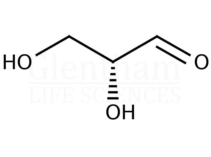 Structure for D-(+)-Glyceraldehyde