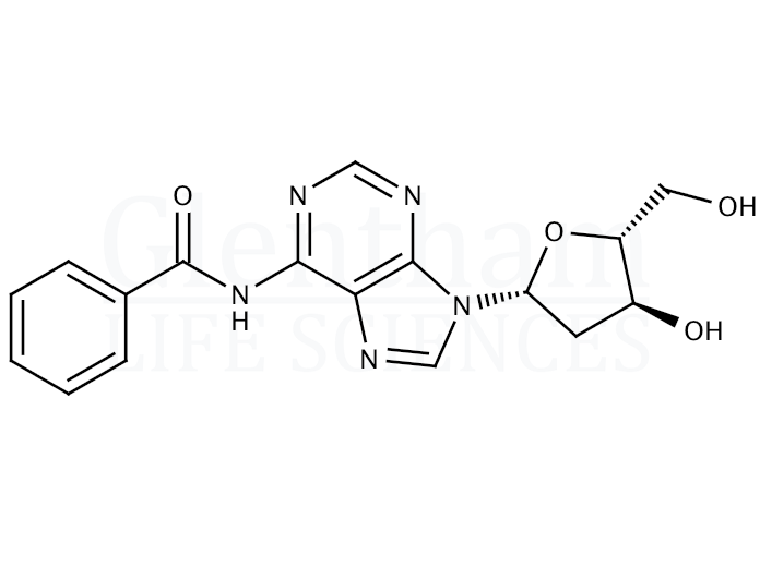 N(6)-Benzoyl-2''-deoxyadenosine Structure