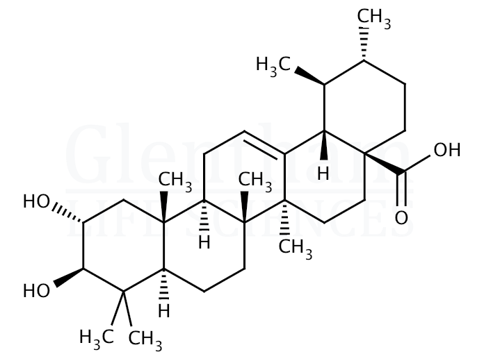 Corosolic acid Structure
