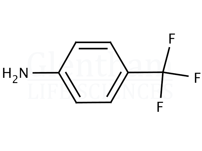 4-Aminobenzotrifluoride Structure