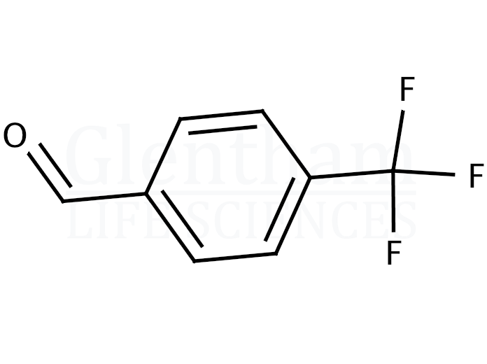 Structure for 4-Trifluoromethylbenzaldehyde (alpha,alpha,alpha-Trifluoro-p-tolualdehyde) (455-19-6)