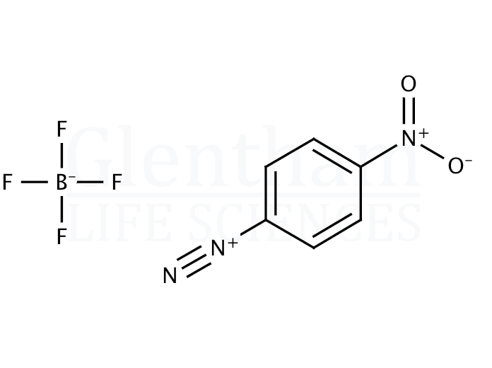 Structure for 4-Nitrobenzenediazonium tetrafluoroborate