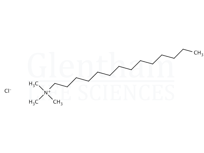 Large structure for  Tetradecyltrimethylammonium chloride  (4574-04-3)