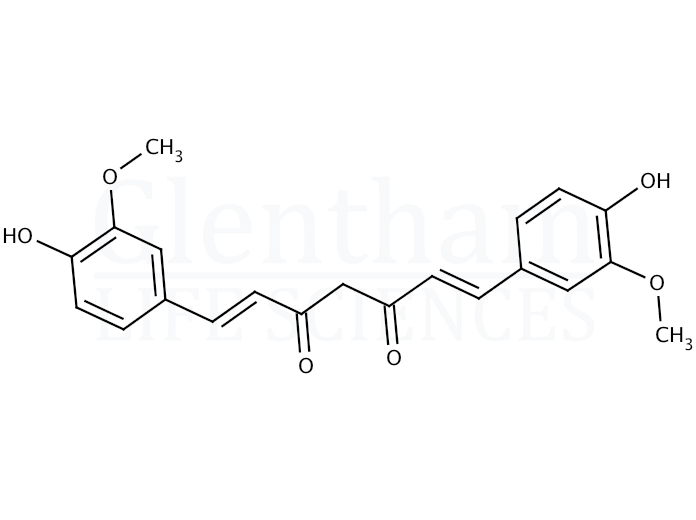Structure for Curcumin (458-37-7)