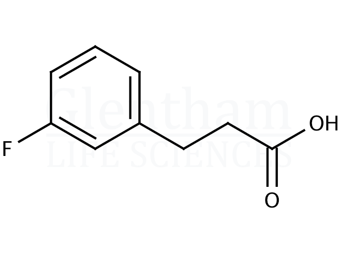3-Fluorocinnamic acid Structure