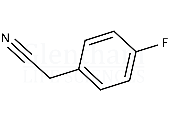 4-Fluorophenylacetonitrile Structure