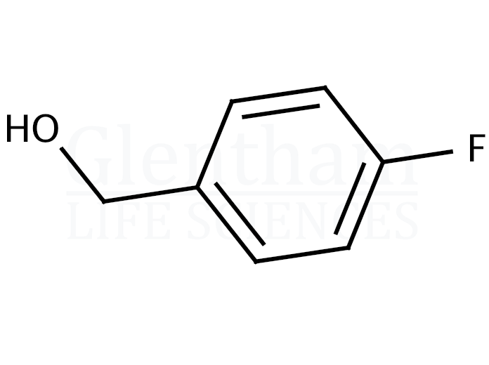 Structure for 4-Fluorobenzyl alcohol