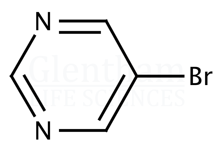 Structure for  5-Bromopyrimidine  (4595-59-9)