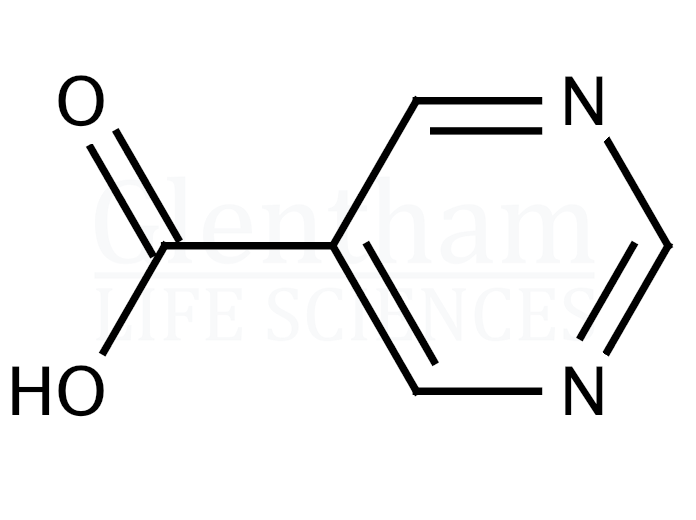 Pyrimidine-5-carboxylic acid Structure