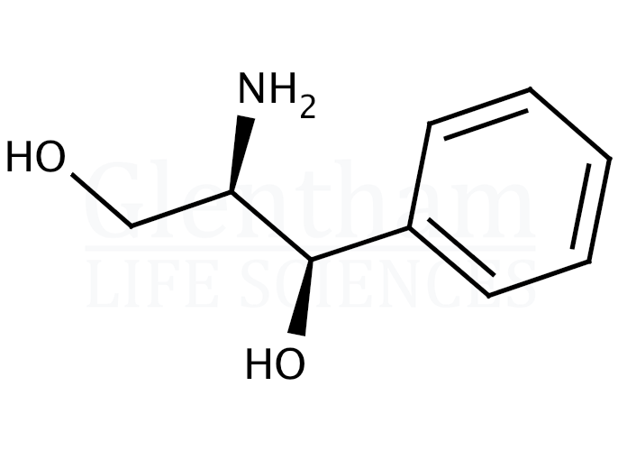Structure for (1S,2S)-(-)-2-Amino-1-phenyl-1,3- propanediol