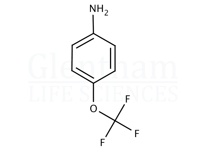 4-Trifluoromethoxyaniline Structure