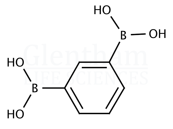 1,3-Benzenediboronic acid Structure