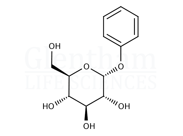 Phenyl a-D-glucopyranoside Structure