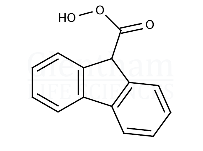 9-Hydroxy-9-fluorenecarboxylic acid Structure