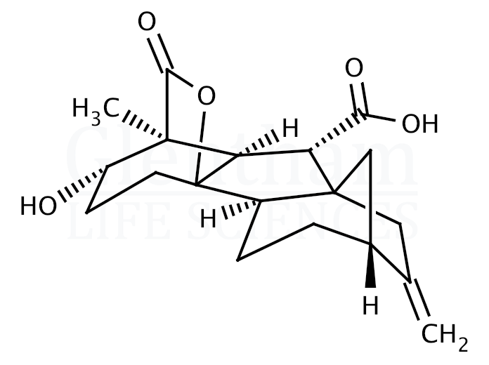 Structure for Gibberellin A4 (contains A7)