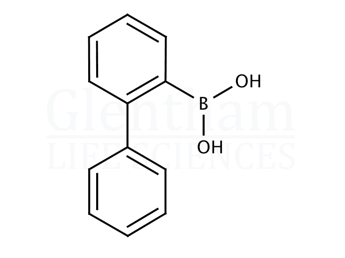 Biphenyl-2-boronic acid Structure