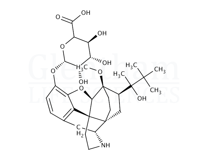Norbuprenorphine 3-b-D-glucuronide Structure