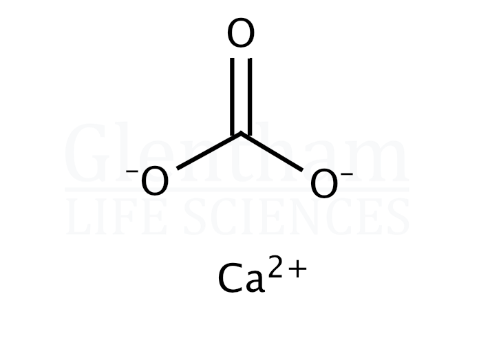 Structure for Calcium carbonate, 99%, precipitated, Ph. Eur., BP, USP, FCC grade (471-34-1)