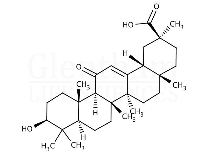 Structure for Enoxolone (471-53-4)