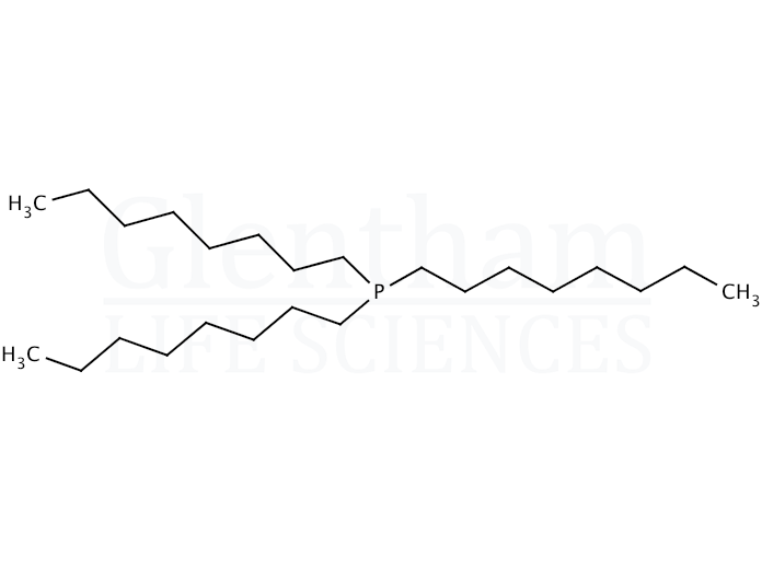 Trioctylphosphine Structure
