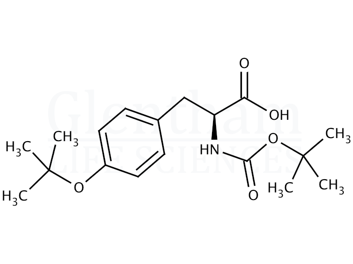 Structure for Boc-Tyr(tBu)-OH