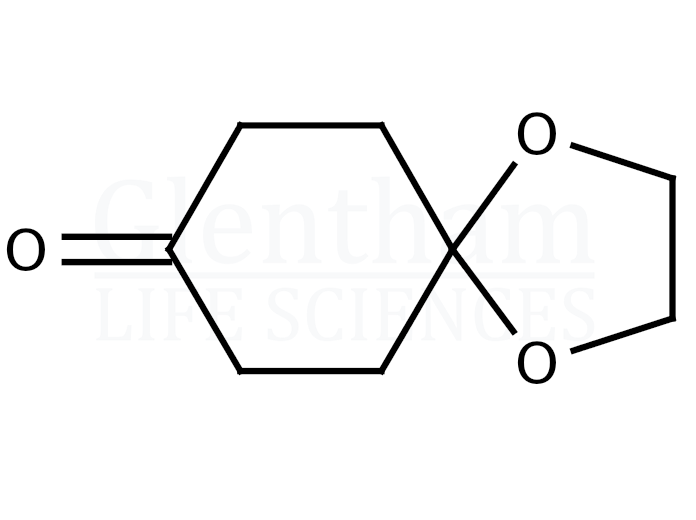 Structure for 1,4-Cyclohexanedione monoethylene acetal 