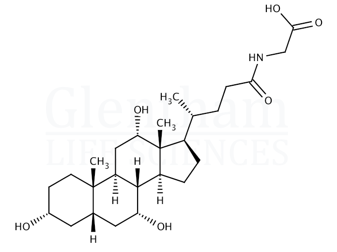 Structure for Glycocholic acid (475-31-0)