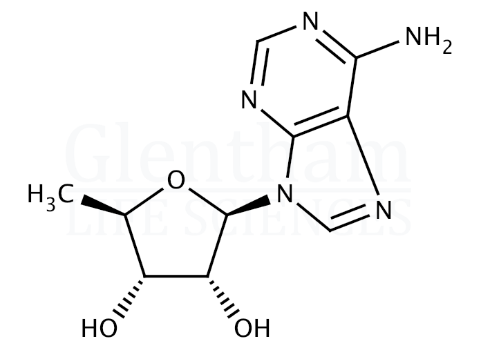 5''-Deoxyadenosine Structure
