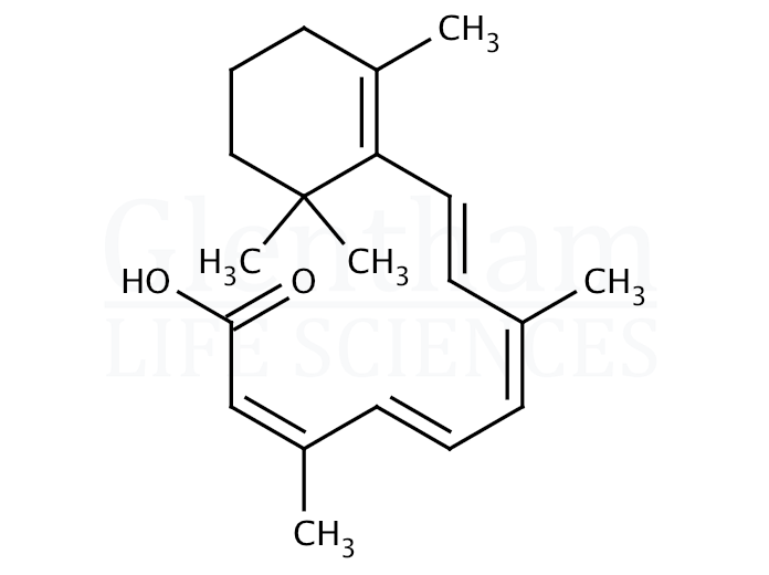 Strcuture for Isotretinoin, USP grade