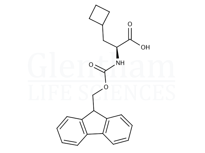 Structure for Fmoc-Ala(beta-cyclobutyl)-OH (478183-62-9)